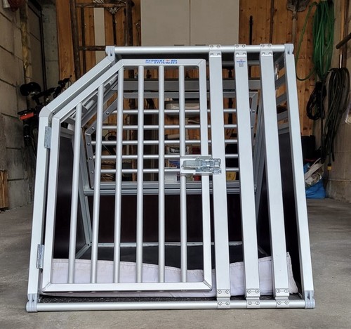 Schmidt alu hundebox - alu,