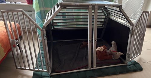 Gebrauchte alu hundebox auto - alu-hundebox,